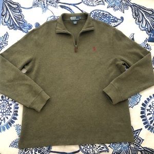 Men’s Large Ralph Lauren quarter zip pullover